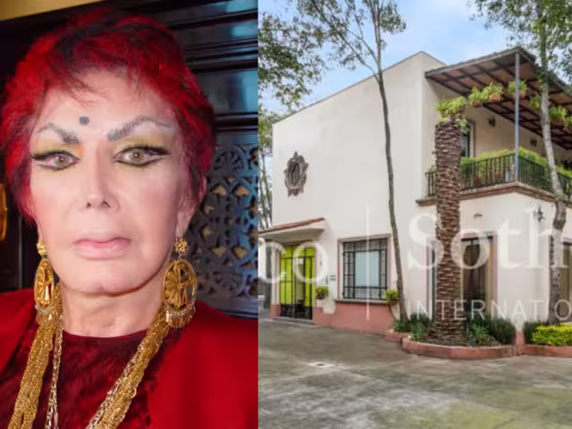 La casa está en lomas de chapultepec