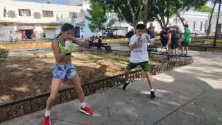 Aclara el Ayuntamiento de Mérida el presunto retiro de boxeadores del Parque  San Juan  