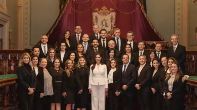 Libia García, gobernadora electa de Guanajuato, presentó a su gabinete