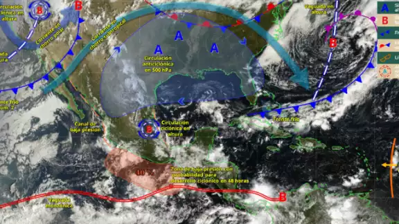 El Frente Frío 7 provocará temperaturas hasta de -5° C. El Frente Frío 7 provocará temperaturas hasta de -5° C.