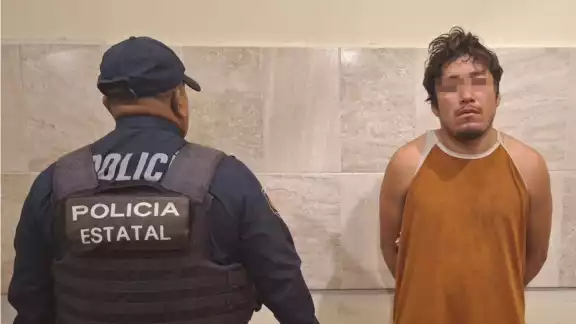 El hombre fue identificado como Juan Carlos “N” y puesto a disposición de la FGE El hombre fue identificado como Juan Carlos “N” y puesto a disposición de la FGE