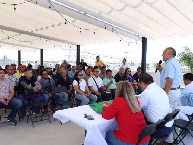 Líderes sindicales de la Sección 47 sostuvieron reuniones con trabajadores petroleros