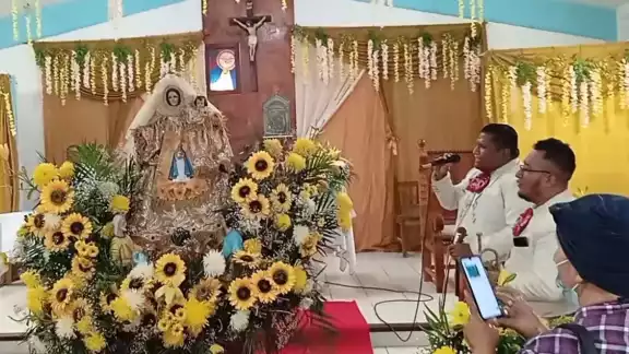 Esperan a más de 2 mil feligreses en la Isla Contoy