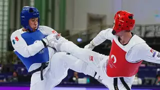 Carlos Sansores queda eliminado en Cuartos de final de Taekwondo  en París 2024