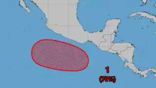 ¿Posible formación ciclónica en el Pacífico afectará a Campeche? Esto dice el SMN  