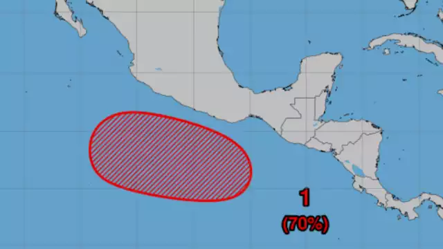Formación ciclónica en el Pacífico pone en alerta a Campeche por lluvias y oleaje elevado