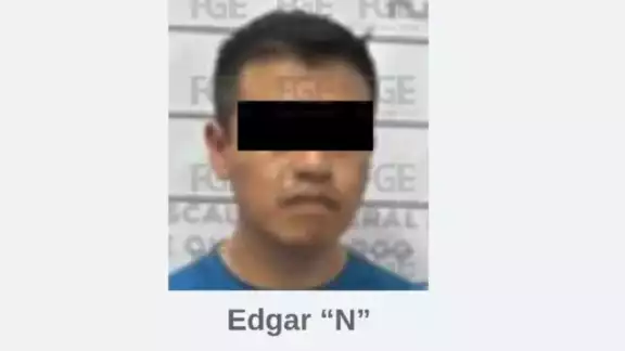 El detenido fue identificado como Edgar “N”