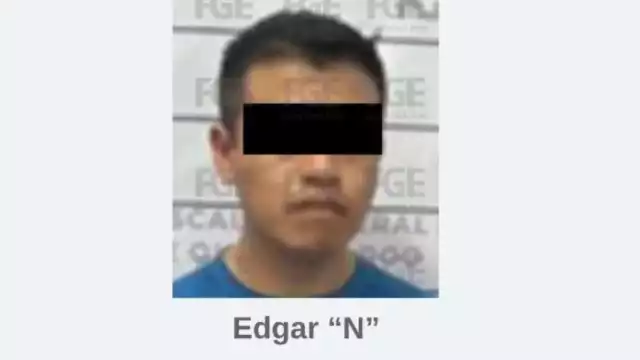 El detenido fue identificado como Edgar “N”