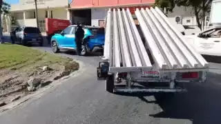Carambola en la Héroe de Nacozari provoca caos vial en Campeche