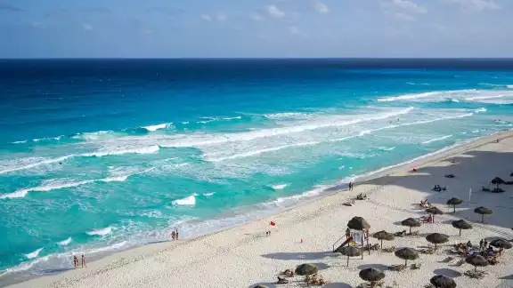 El oleaje en estas playas es muy calmado, ideal para ir con los niños