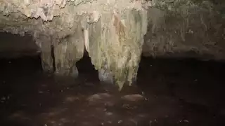 Sequía deja sin agua un cenote en Calotmul, Yucatán