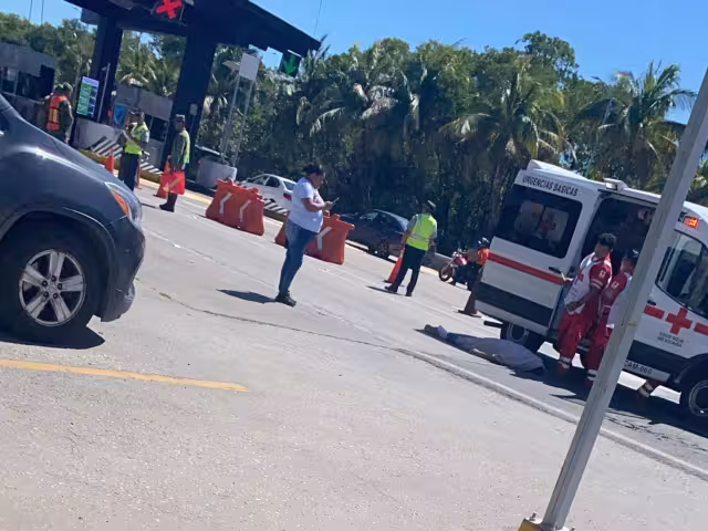 Pierde la vida en la caseta del puente zacatal.