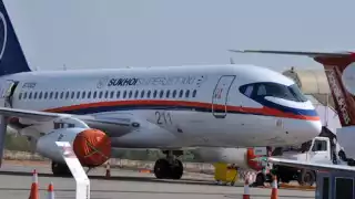 Superjet sufre accidente y se estrella en la región de Moscú