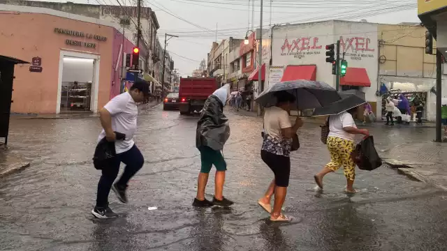Las lluvias se registrarán por la tarde en Mérida