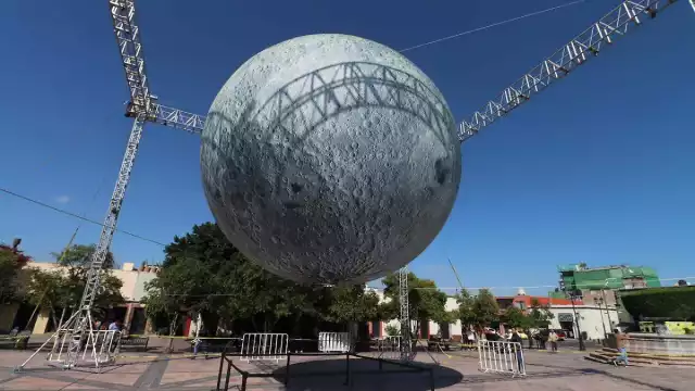La luna estará en Querétaro todo el mes de octubre.