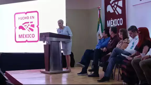 La Coordinadora del programa Hecho en México, Bárbara Botello, destacó que buscan impulsar marcas nacionales y posicionar la calidad de los productos mexicanos La Coordinadora del programa Hecho en México, Bárbara Botello, destacó que buscan impulsar marcas nacionales y posicionar la calidad de los productos mexicanos