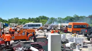  Predio del TUM, "basurero de Goverdi"; exigen al Ayuntamiento de Campeche esclarecer incendio   