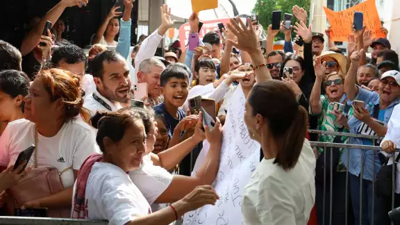 La presidenta Claudia Sheinbuam habló claro sobre su postura ante detractores. La presidenta Claudia Sheinbuam habló claro sobre su postura ante detractores.
