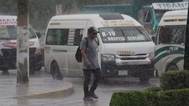 Las lluvias seguirán en la ciudad y el estado los siguientes días.