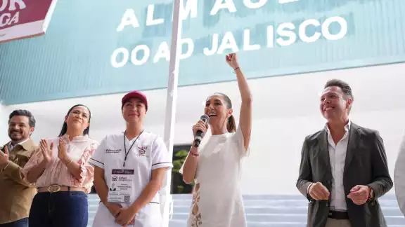 Claudia Sheinbaum encabezó la Asamblea de Salud Casa por Casa en Jalisco