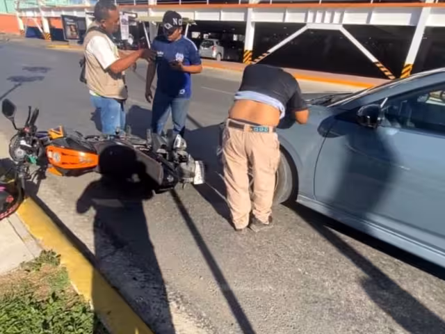 Accidente en hora pico provoca caos vial en la capital campechana