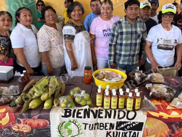 Con gran participación se realizó el Tianguis Campesino del programa “Sembrando Vida” en Hopelchén.