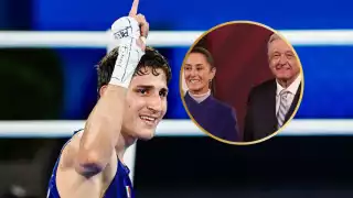 AMLO y Claudia Sheinbaum felicitan a Marco Verde por su medalla de Plata en París 2024