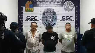 Capturan a guatemalteco y dos mexicanos con  drogas y armamento en Playa del Carmen