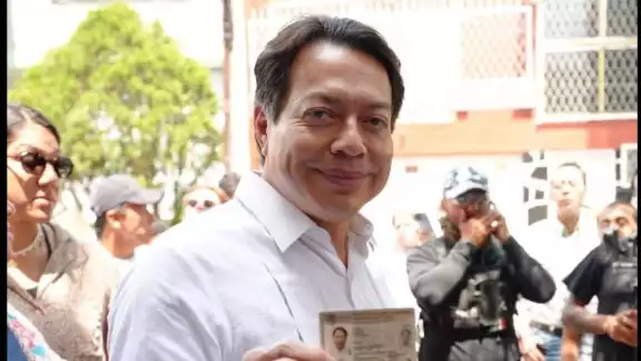 Mario Delhgado, presidente nacional de Morena Mario Delhgado, presidente nacional de Morena