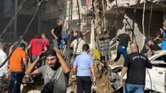 El Ejército de Israel lanzó un "bombardeo selectivo" en el sur de Beirut, dejando un número aún inderterminado de muertos y heridos