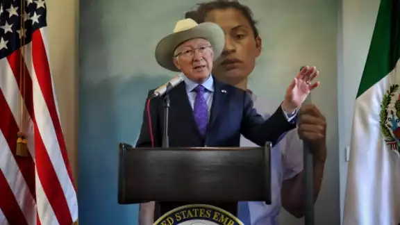 Ken Salzar, embajador de Estados Unidos en México
