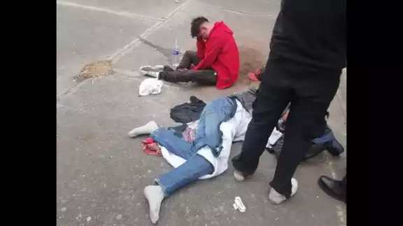 Este martes un grupo de porros atacó a estudiantes en el CCH Naucalpan