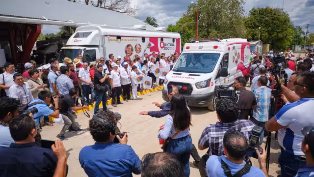 Las caravanas móviles han llegado nuevamente a Chetumal 