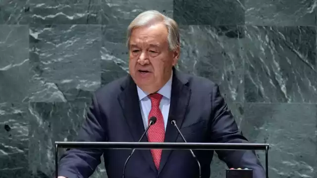António Guterres, secretario general de la ONU