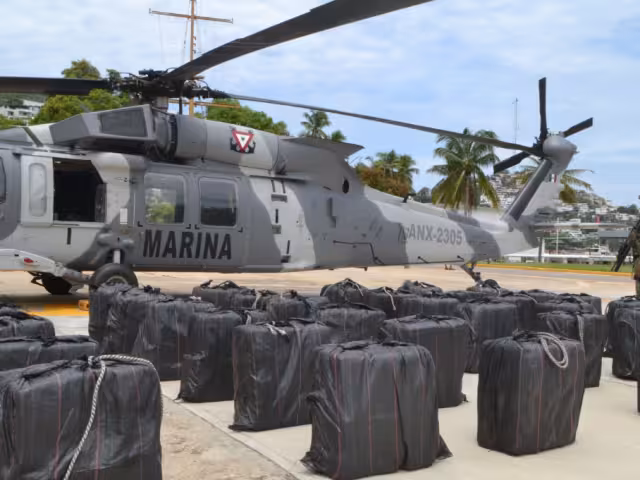 Tras el aseguramiento, el cargamento fue puesto a disposición de las autoridades ministeriales correspondientes