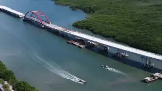  Sheinbaum confirma inauguración del Puente Nichupté a finales de 2025 y visita a Q. Roo