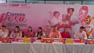 Carrera Rosa 2026 en Telchac Puerto busca recaudar fondos para la lucha contra el cáncer en Yucatán