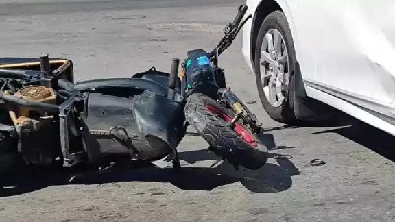En los accidentes viales se reportaron lesionados debido la magnitud de los choques