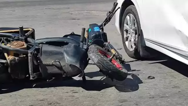 En los accidentes viales se reportaron lesionados debido la magnitud de los choques