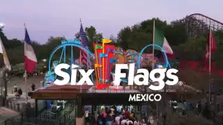 Pasajeros quedan colgados a 70 metros de altura en juego de Six Flags: VIDEO