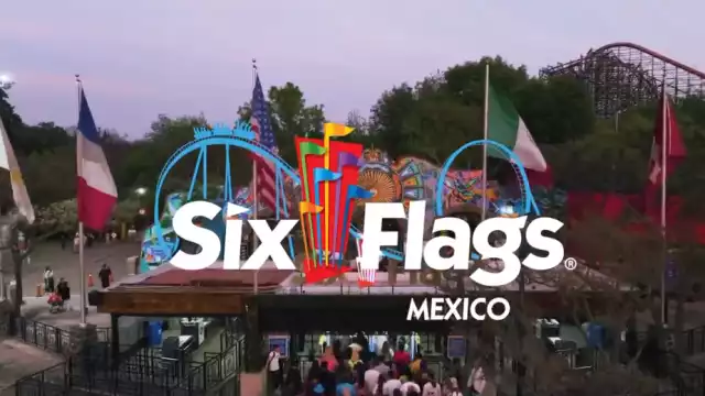 VIDEO: Fanáticos de Six Flags quedan varados en un juego a 70 metros de altura