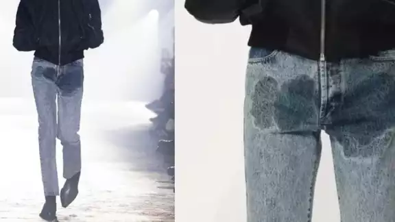 Pantalones manchados de orina se venden con éxito en Europa