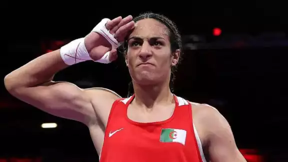 Imane Khelif, deportista de Argelia Imane Khelif, deportista de Argelia