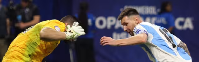 Maxime Crépeau enfrenta a Lionel Messi en la Copa América 2024