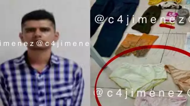 Hombre robaba calzones de su ex para hacerle un amarre de amor