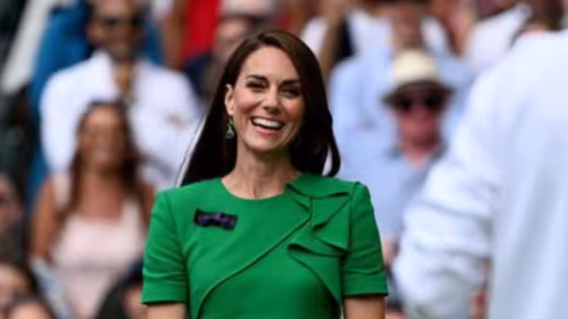 La princesa Kate Middleton estará en la final del Torneo de Wimbledon y entregará el trofeo al ganador