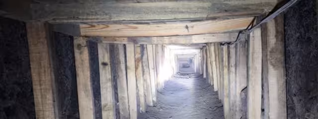 Apariencia del túnel en el Estado de México