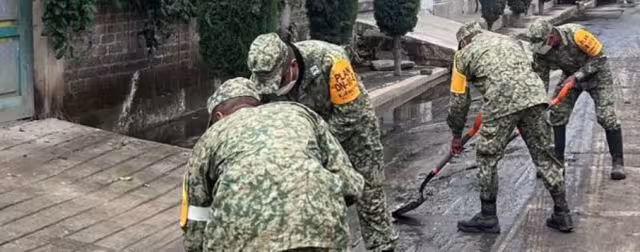 Autoridades de los tres órdenes de Gobierno trabajan para apoyar a familias afectadas por las inundaciones en Chalco, Estado de México