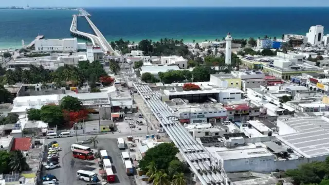 Avances en el Libramiento Viaducto Elevado de Progreso