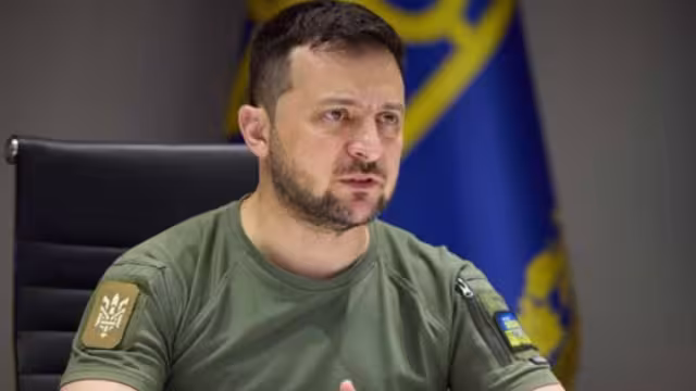 Volodimir Zelenski, presidente de Ucrania